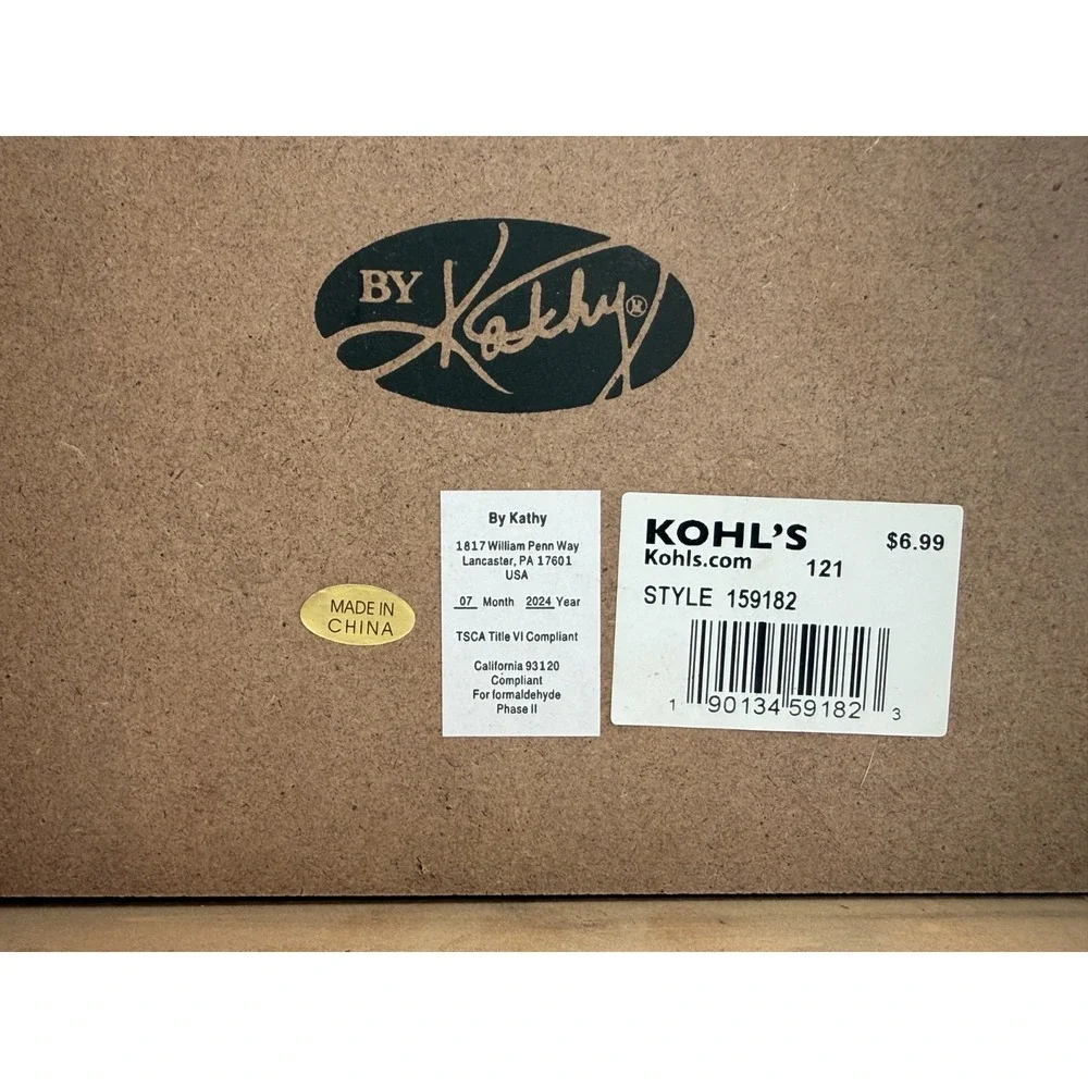 Primitives by Kathy Dogs Welcome People Tolerated Wood Box Sign Kohl's 6x6
